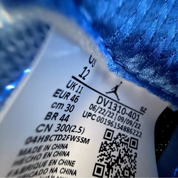 Air Jordan 5 Retro University Blue Men's Size 12 NWT - Picture 8 of 13